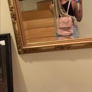 Baby Pink Purse Backpack